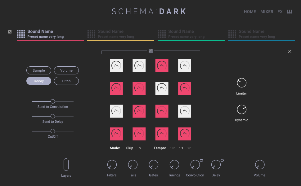 Lo-fi design — screen 1