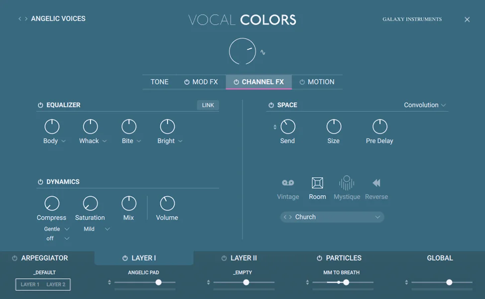 Vocal Colors UI — screen 2