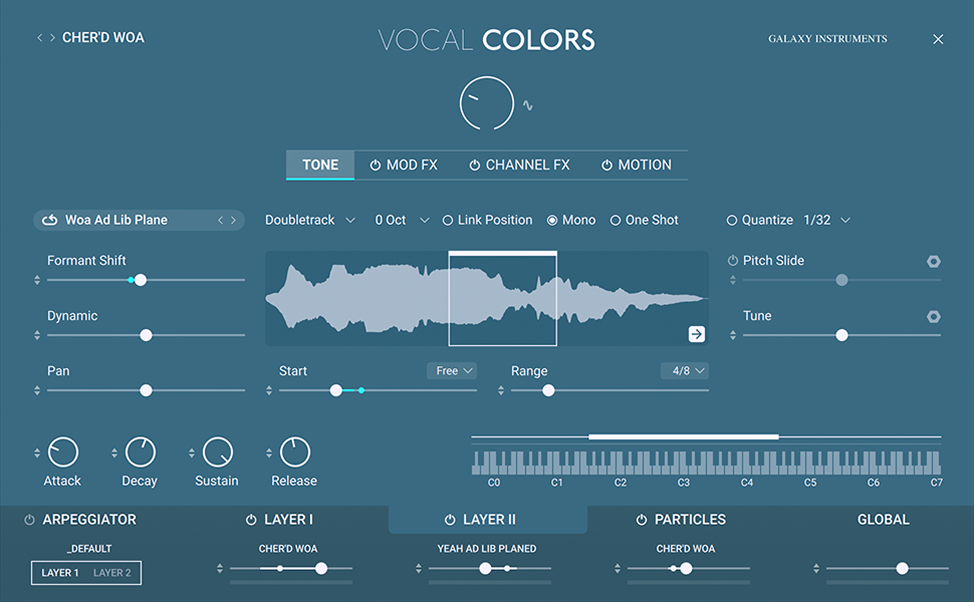 Vocal Colors UI — screen 3