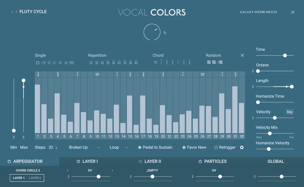 Vocal Colors UI — screen 4